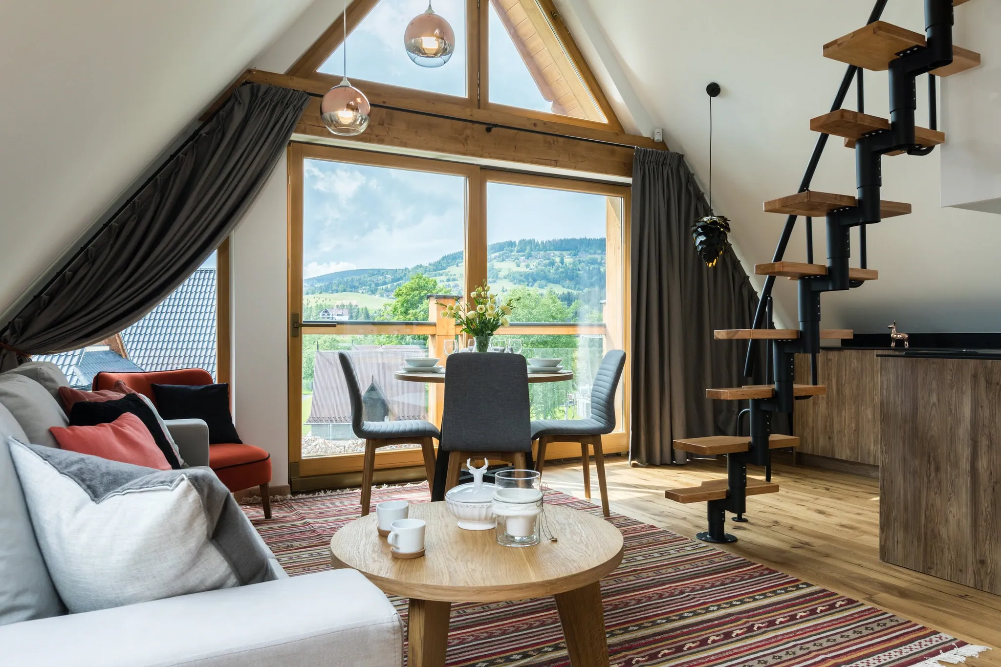 Wnętrze apartamentu Rezydencja Zakopiańska